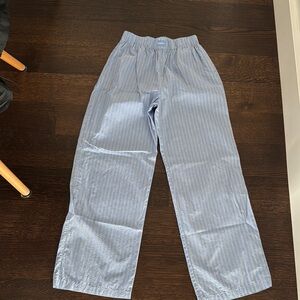 Adanola Blue Striped Pants